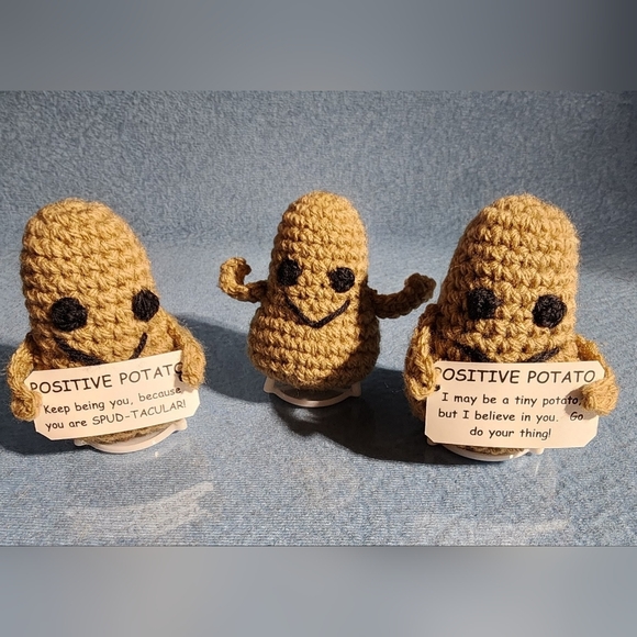 Handmade Crochet Positive People - Picture 1 of 6